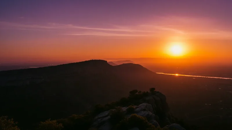 8 Sunset Viewing Areas – Evening mountain views(3)