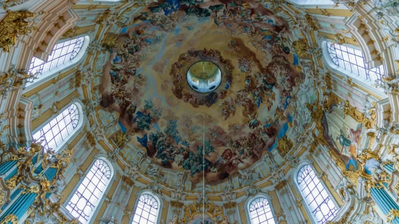 Abbey Church – Ornate Baroque Design(3)