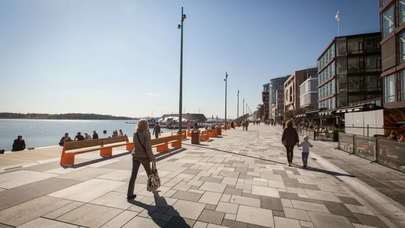 Aker Brygge Promenade – Waterfront Walking Area(1)