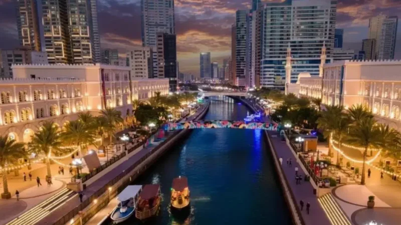 Al Qasba Canal Walk 01