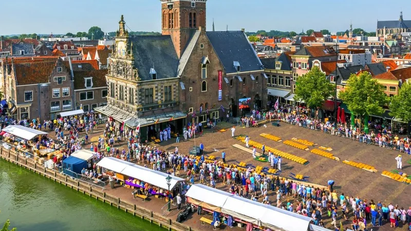 Alkmaar_Cheese_Market_(Waagplein)_02