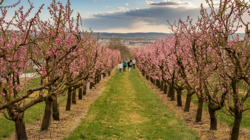Apricot Orchards – Seasonal Countryside(3)