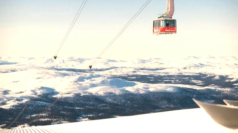 Åre Cable Car – Panoramic mountain views(3)