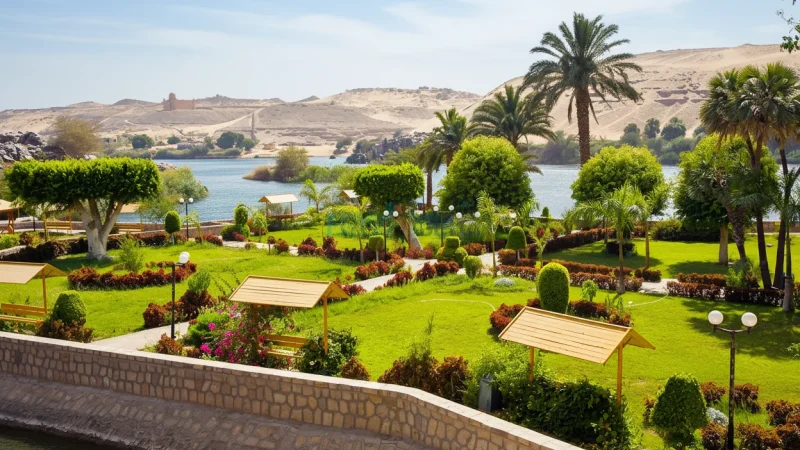 Aswan Botanical Garden – Island Garden Views(4)