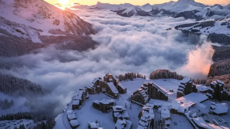 Avoriaz – Scenic ski village(2)
