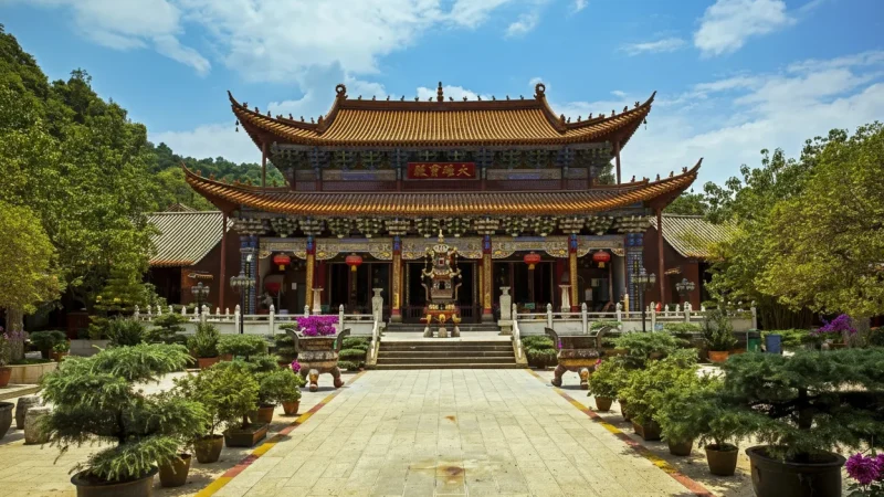 Bamboo Temple – Buddhist sculpture complex(1)