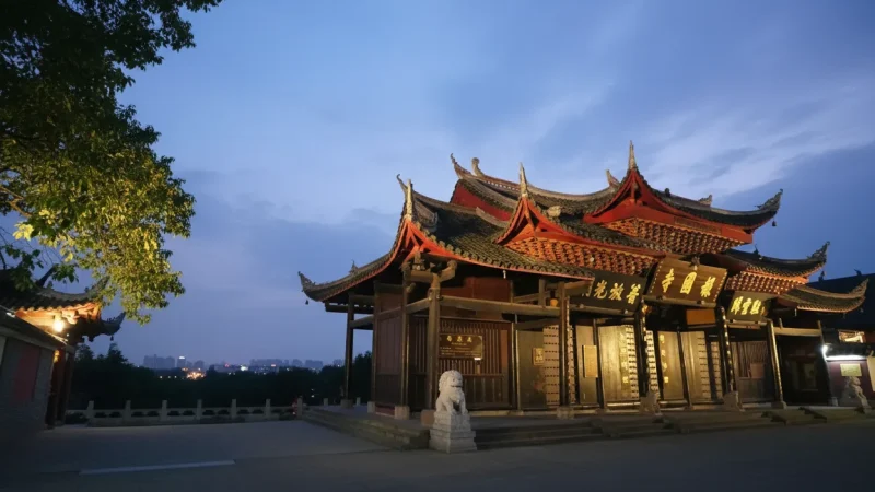 Baoguo Temple – Main entrance temple complex(5)
