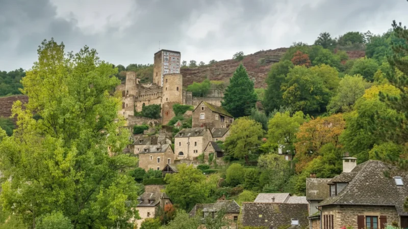 Belcastel – Riverside stone village(6)