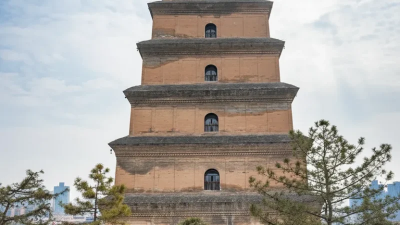 Big Wild Goose Pagoda – Ancient Buddhist Pagoda(1)