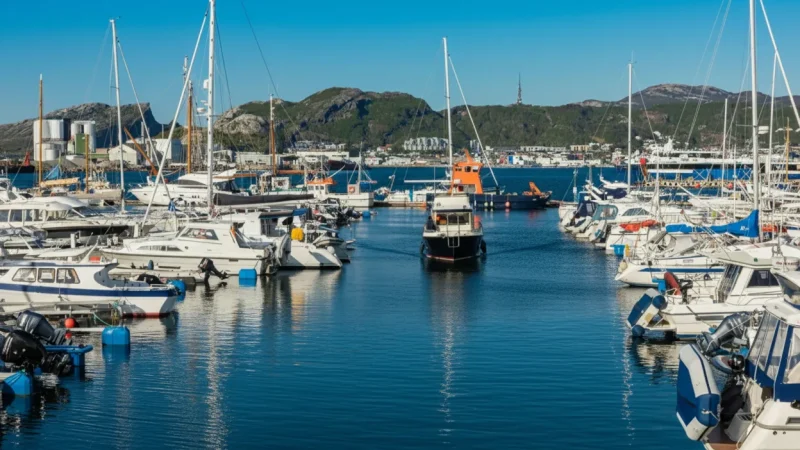 Bodø Harbor – Coastal City Life & Boat Views(5)