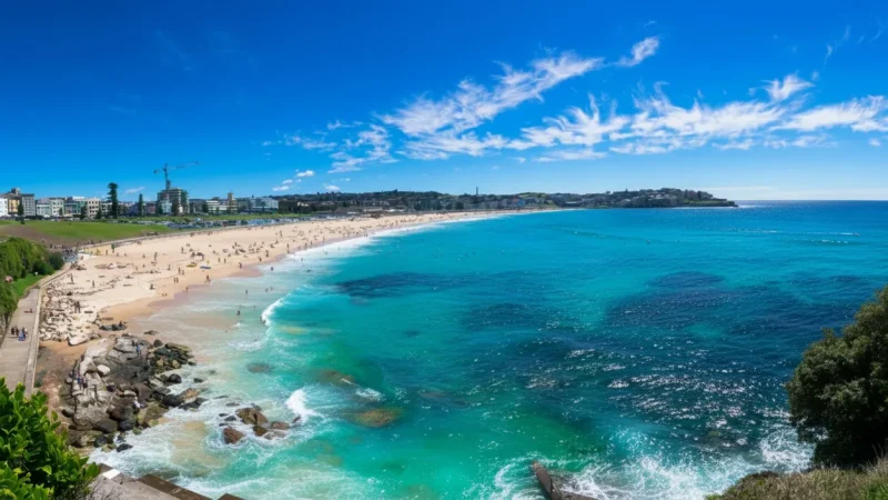 Bondi Beach – Popular beach for swimming and surfing(6)