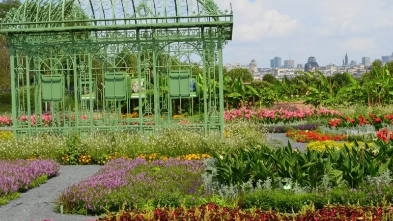 Botanical Garden Vienna – Green walking area(1)