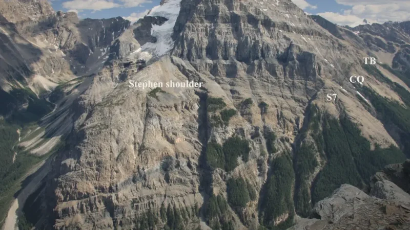 Burgess Shale Area – Fossil site(2)