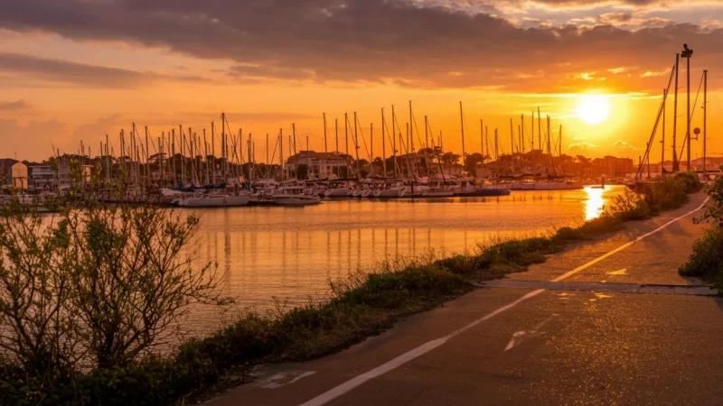 Capbreton Port – Marina with seafood restaurants(3)