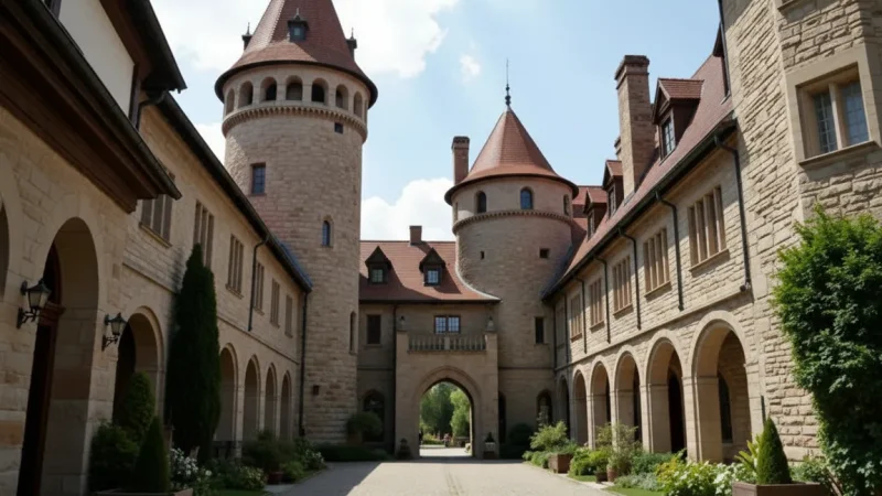 Castle Courtyard – Central Historic Space(3)