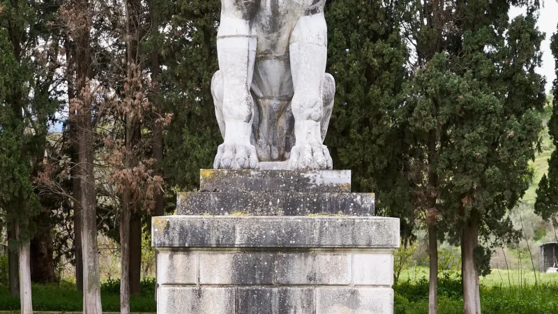 Chaeronea_Lion_Monument_04