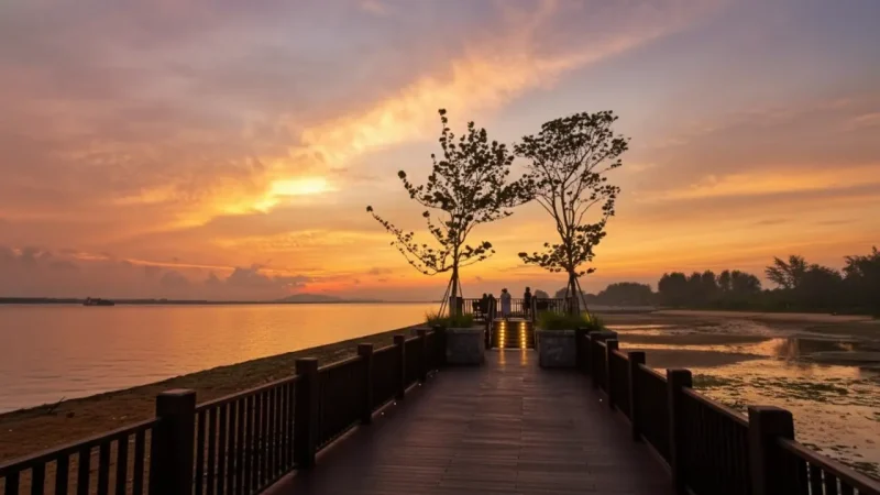 Changi Boardwalk Sunset Point(1)