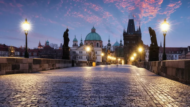 Charles Bridge – Historic stone bridge across the Vltava River(3)