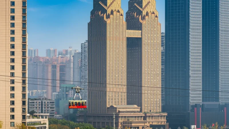 Chongqing Cable Car River Crossing(1)