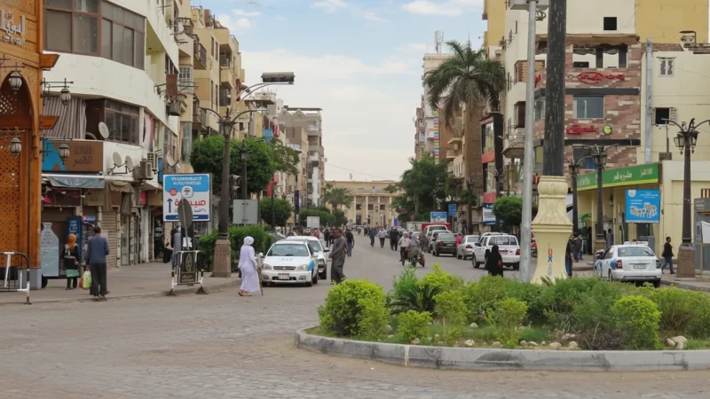 City Center Streets – Local Daily Life (Luxor City)(2)
