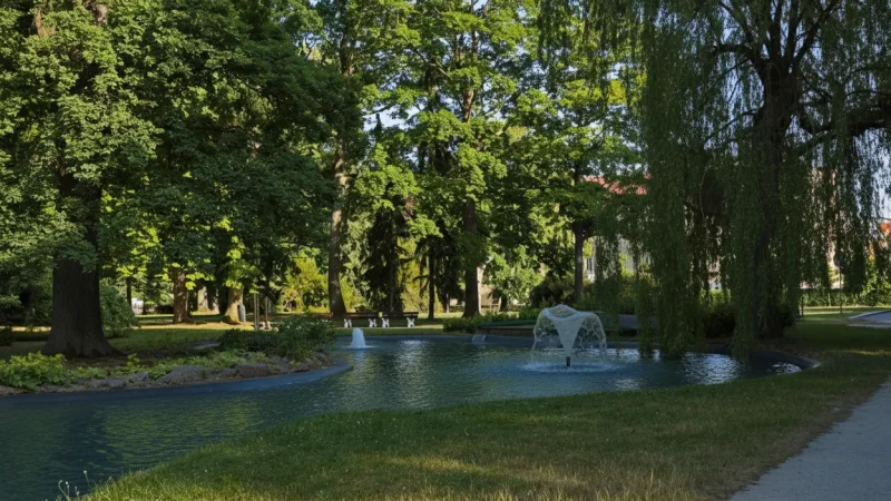 City Park – Landscaped Green Area(1)