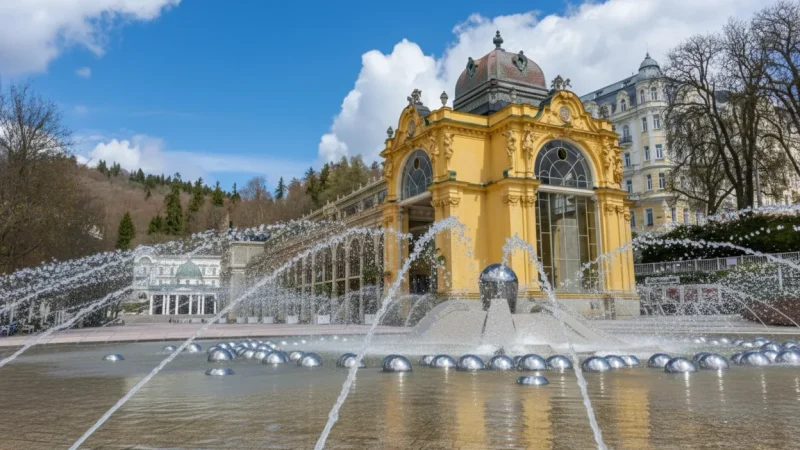Colonnade of the Singing Fountain – Main Spa Landmark(4)