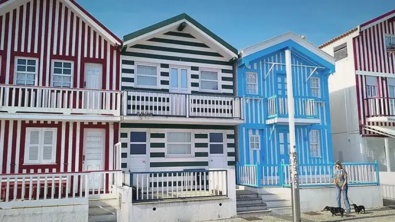 Costa Nova Beach – striped houses(3)