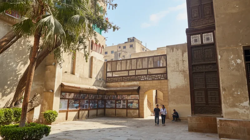 Courtyard Viewing Areas – Quiet Rest Spots(6)