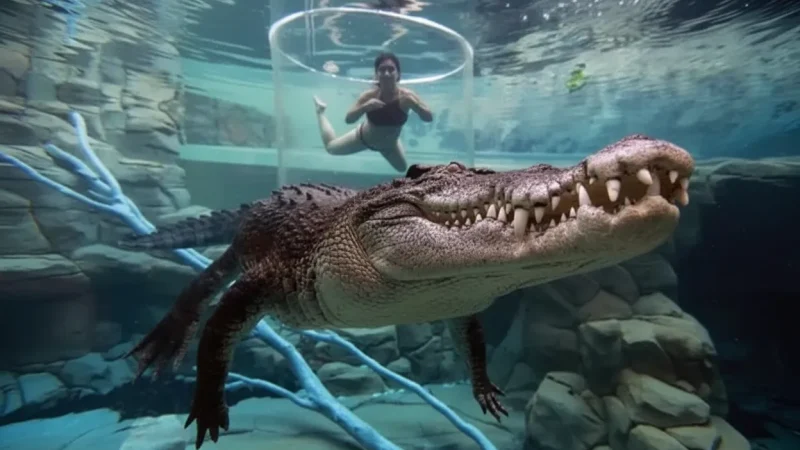 Crocosaurus Cove – Crocodile encounters(4)