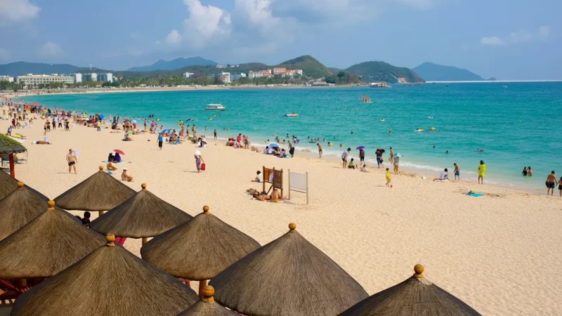 Dadonghai Beach – Popular swimming and leisure area(1)