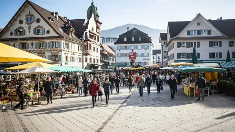 Dornbirn Town Center – Shops and Cafés(3)