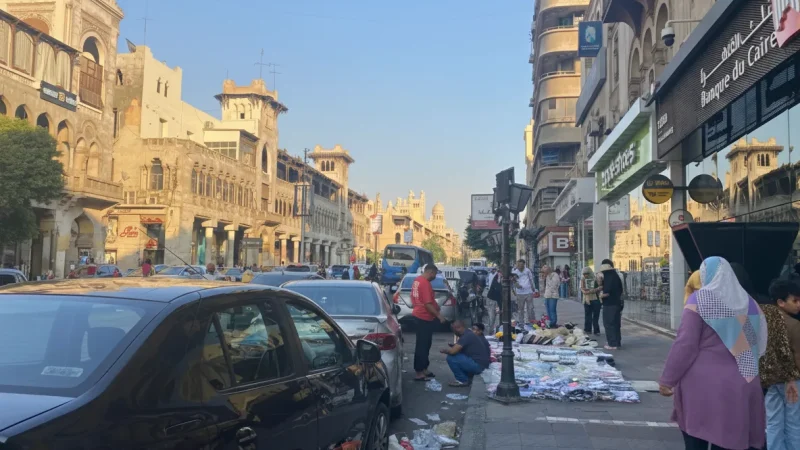 Downtown Cairo Streets – Local Daily Life(1)
