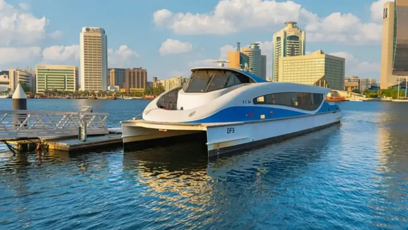 Dubai Water Taxi Ride 02