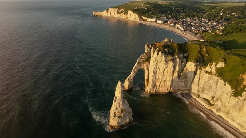 Étretat Cliffs – Famous White Chalk Cliffs & Coastal Arches(3)