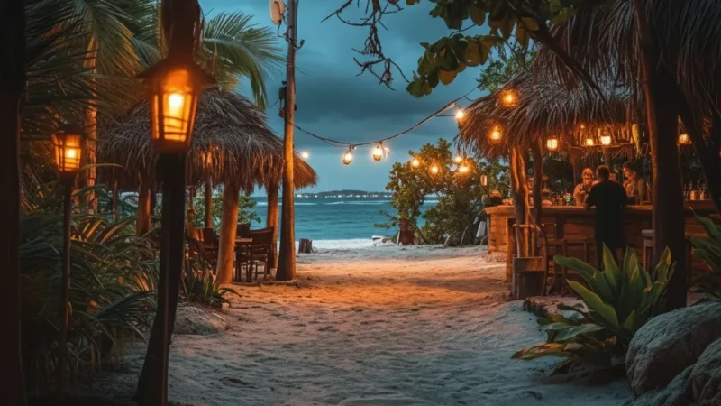 Evening Beach Walk Areas – Calm night atmosphere(6)