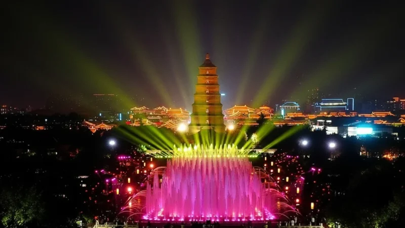 Evening Fountain Show – Nighttime Attraction(1)
