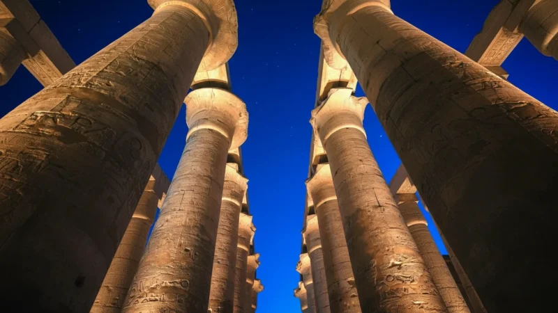 Evening Illumination Area – Night Temple Views(6)