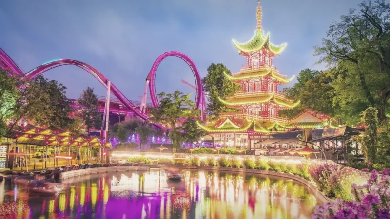 Evening Light Displays – Seasonal Tivoli views(3)