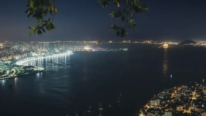 Evening Light Views – Night City Lights(5)