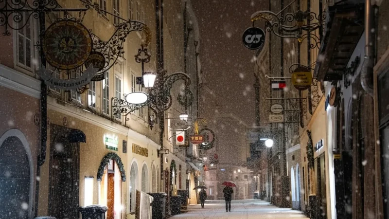 Evening Street Views – Lively old town walks(4)