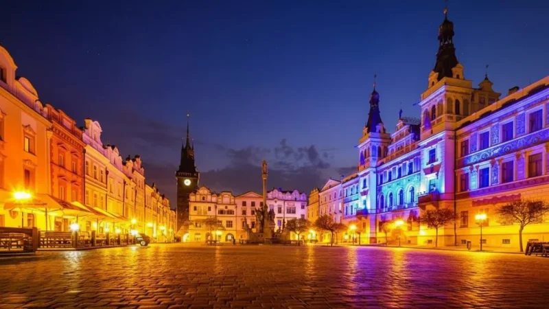 Evening Walks at Pernštýnské Square – Calm Atmosphere(5)
