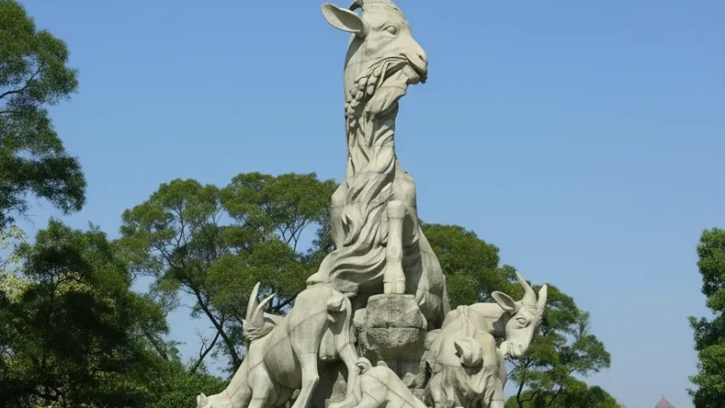 Five Rams Statue – City symbol(5)