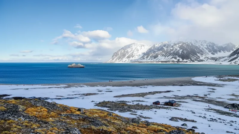 Fjord Ice Edges – Frozen Coastal Scenery(5)