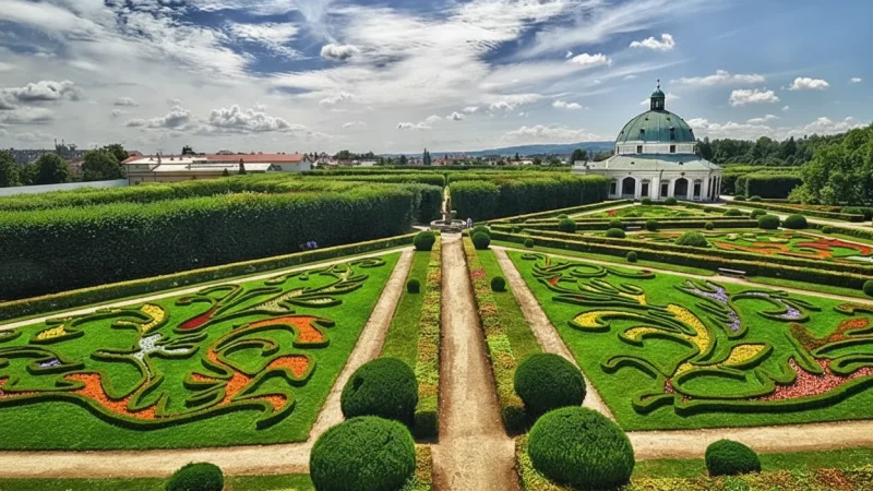 Flower Garden – Formal Baroque Garden(2)