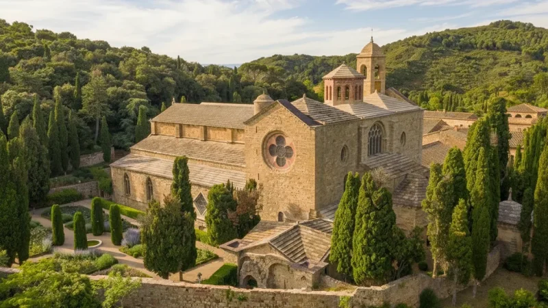 Fontfroide Abbey – Peaceful Medieval Monastery(1)