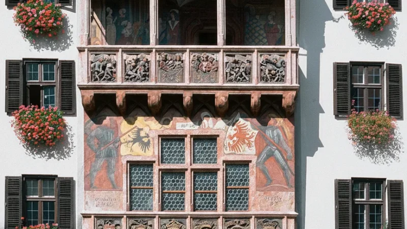Golden Roof – Historic landmark with gilded tiles(4)