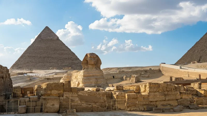 Great Sphinx of Giza – Historic limestone statue(5)