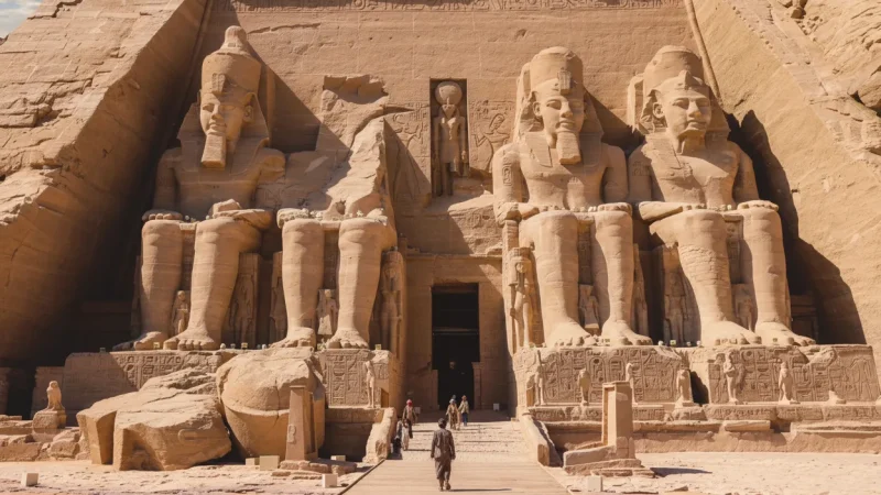 Great Temple of Ramses II – Monumental rock-cut temple(4)