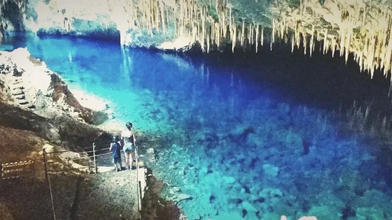 Gruta do Lago Azul – Famous blue cave(4)