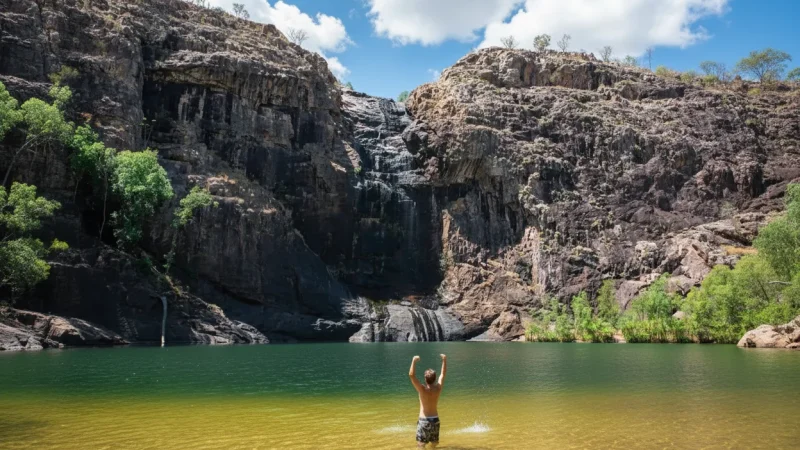 Gunlom Falls – Natural Infinity Pool(1)